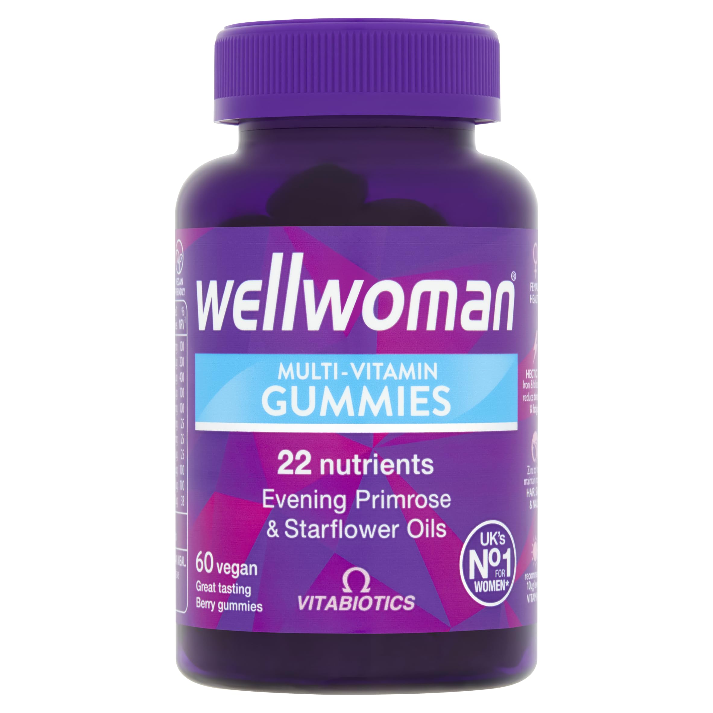 Multivitamin Vegan Gummies for Women, Wellwoman