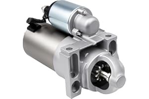 GREZUTON New Starter Compatible with 1999-2005 Chevy Silverado 1500 HD 2500 3500 6.0L V8, 2002-2005 Cadillac Escalade, 2003-2005 Express 2500 3500, 2000-2005 GMC Sierra 1500 HD 2500 3500 Yukon XL Savana 6492N