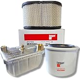 Fleetguard FF236 AF27906 LF3591 Filter Kit for Cummins Onan Quiet Diesel 6000 7500 8000 Generator &ndash; Genuine Fleetguard Maintenance Kit