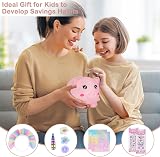 MHJY Unicorn Piggy Bank for Kids Unbreakable Resin Large Saving Box view 7