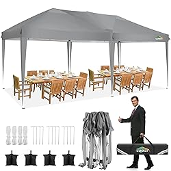 COBIZI 10x20 Pop Up Canopy Tent - Easy Set Up