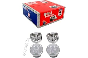 DNJ P720D Piston Set Standard for 2006-2011 Subaru Forester, Impreza, Legacy 2.5L H4 16V SOHC 2458cc