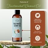 Essican Purelife Pure Coconut Oil Liquid 100ml Carrier Oil for Skin Hair view 3
