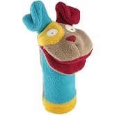 Cate and Levi - Fleece Hand Puppet - Handmade in Canada - Great for Storytelling (Puppy Dog)