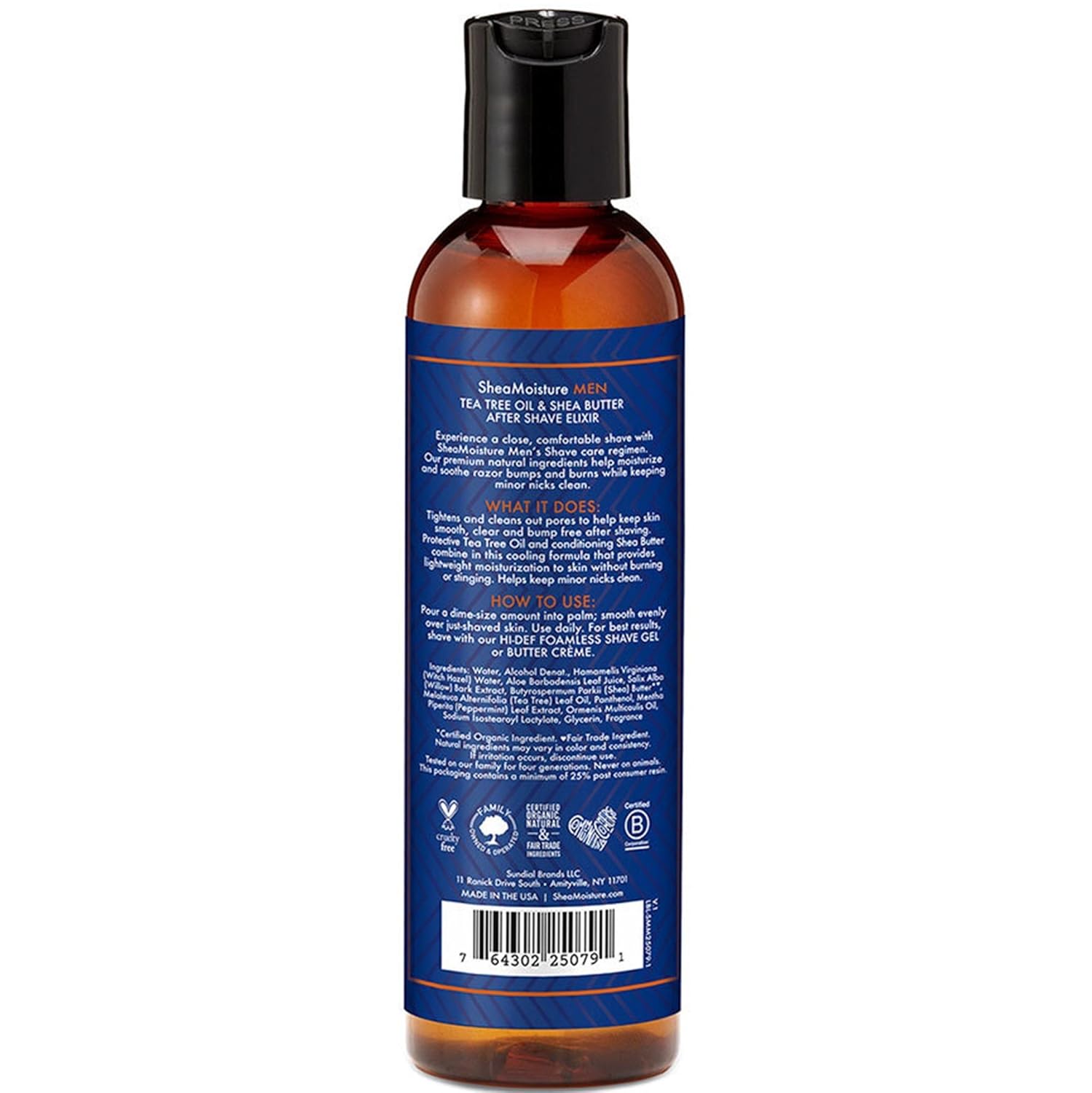 Shea Moisture Tea Tree Oil Shea Butter After Shave Elixir For Men 4