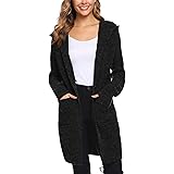district women's perfect tri hooded cardigan