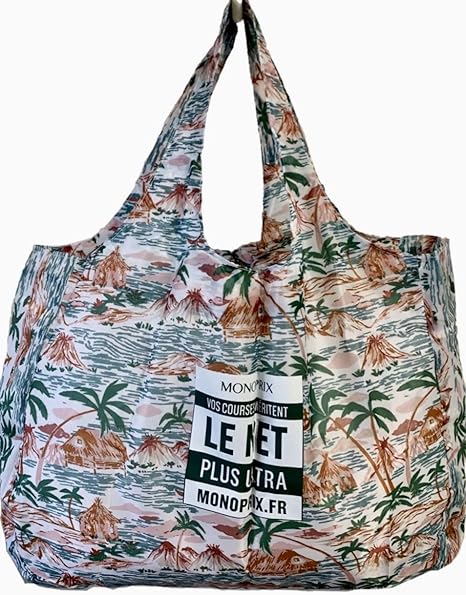 Amazon Co Jp モノプリ Monoprix エコバッグ パラダイス 並行輸入品 ホーム キッチン