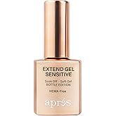 Apr&eacute;s Extend Gel Sensitive - HEMA-Free Soak Off Gel-X Tips Adhesive (15 ml)