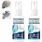 2 PCS Fast‑Acting Shower Limescale Remover Spray, Bathroom Shower Care Mist