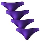 WINDAY Men Briefs Breathable Ice Silk Triangle