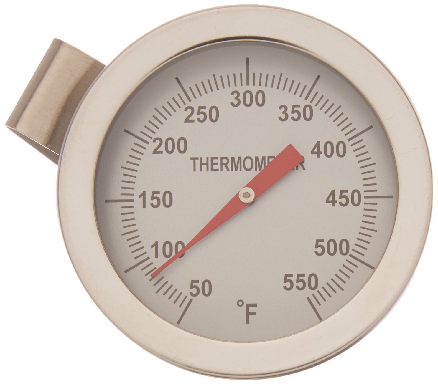 all Stainless Steel with Stainless Steel Clip Bimetal Thermometer 12