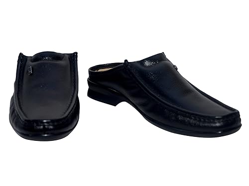 leather half shoes for mens