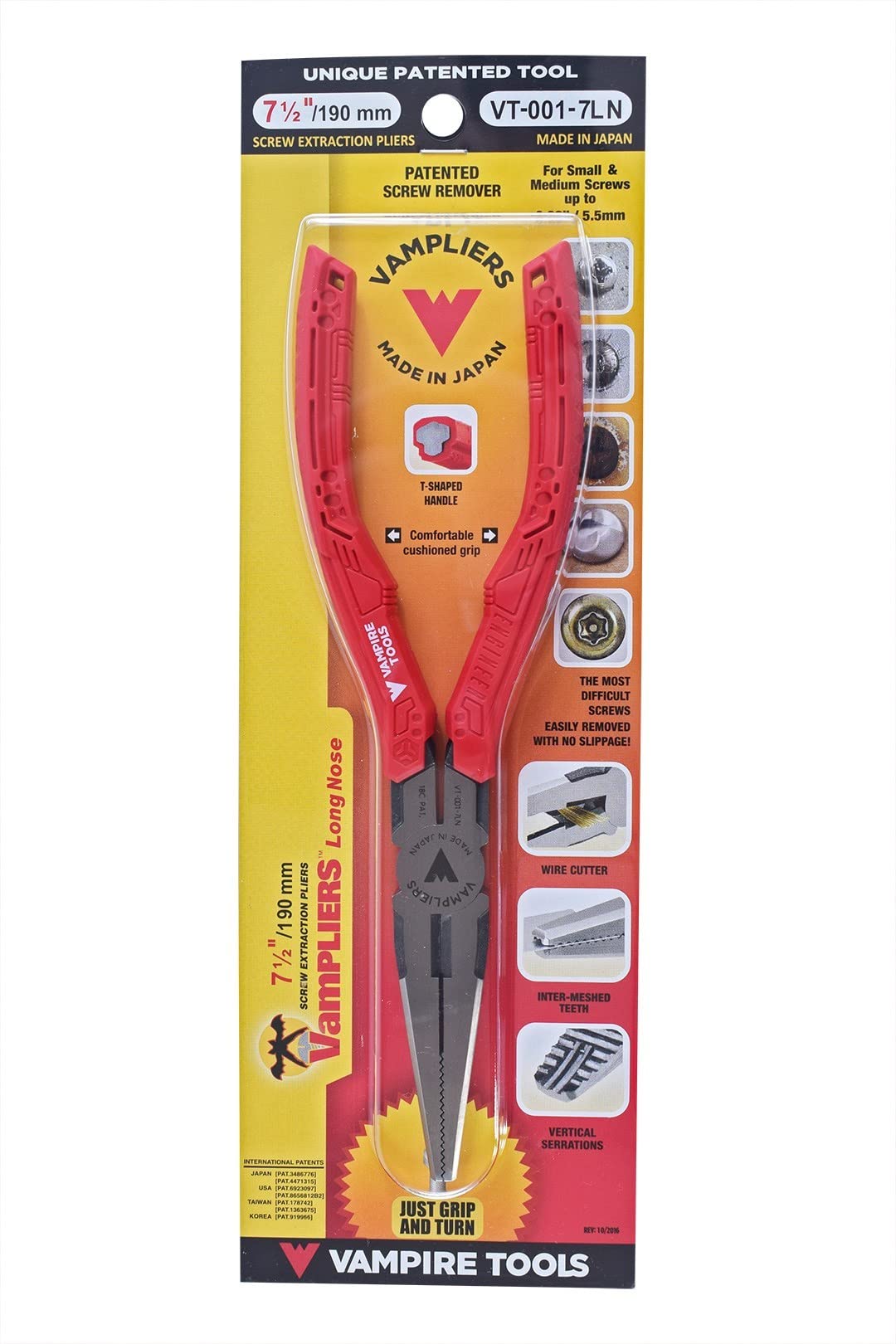 Mua 7.5" Screw Extractor Long Nose Pliers with Wire Cutter. High Carbon