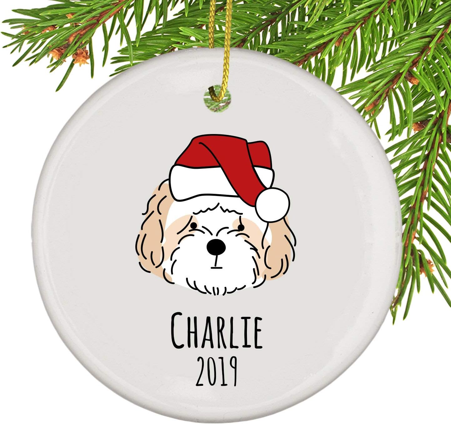 cavapoo dog ornaments