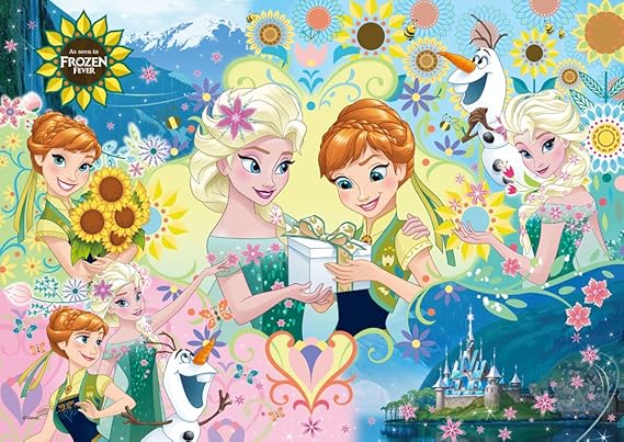 Amazon 300ピース ジグソーパズル アナと雪の女王 エルサのサプライズ エルサのサプライズパーティー 30 5x43cm ジグソーパズル おもちゃ