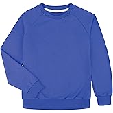 BIG ELEPHANT Boys Crewneck Sweatshirt – Cotton Long Sleeve Pullover for Kids, Toddler to Teen, School and Everyday Wear