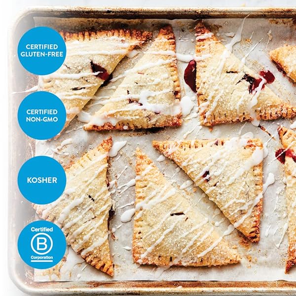 KING ARTHUR FLOUR GLUTEN FREE PIE CRUST MIX, PACKAGING MAY VARY, 14 OZ