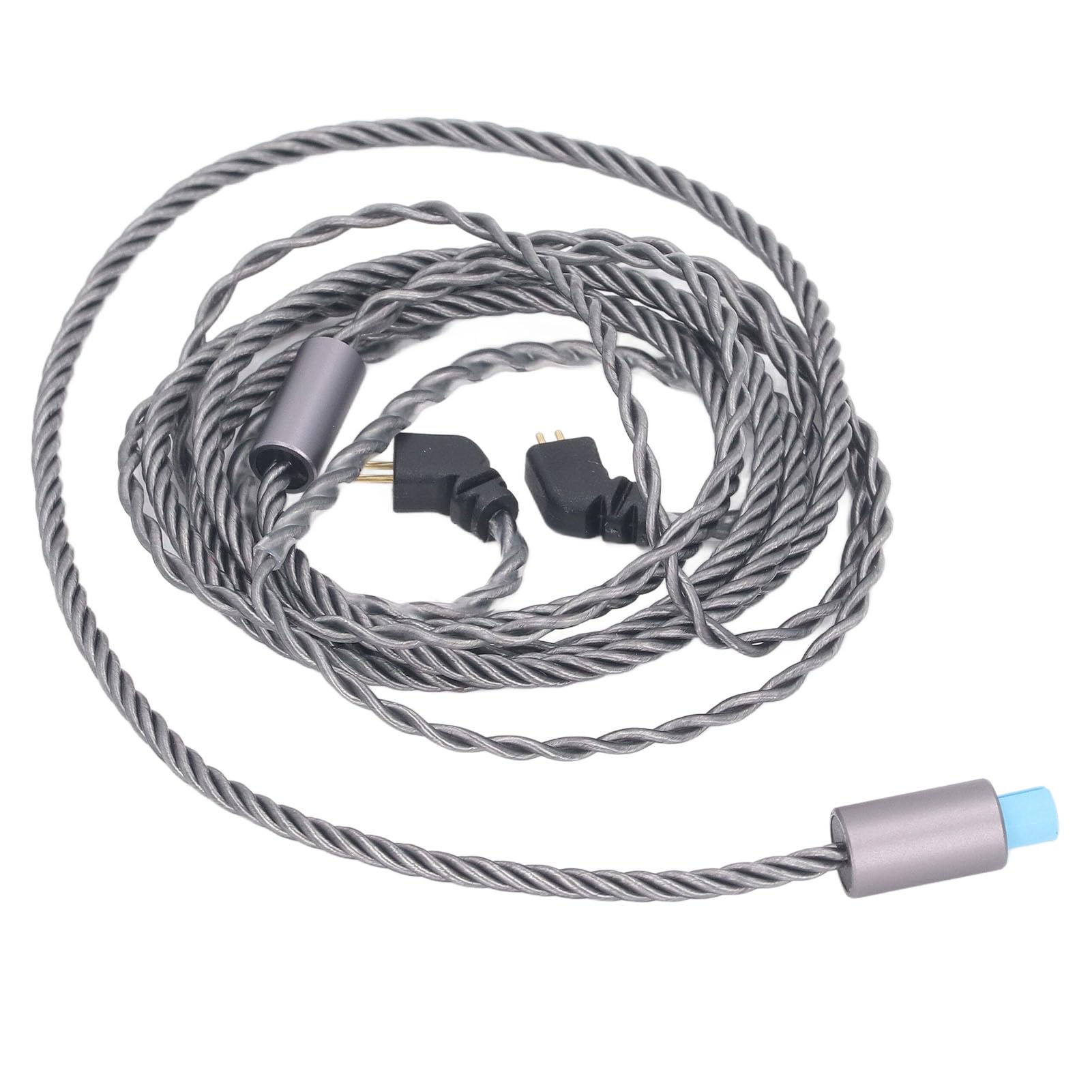 2 Pin Plug Upgrade Cable, 0.78mm 3.5mm 2.5mm 4.4mm, Wide Compatibility, 120cm, Low Noise, Clear Sound, Replacement, for ZSN UE RRM, for TFZ QDC