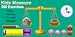 Kids Measurement Science - Length, Weight, Time and Money games