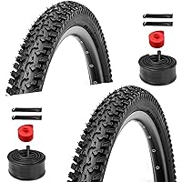 26 Bike Tire Fincci Pair 26 Inch Bike Tyres Set Foldable Mountain