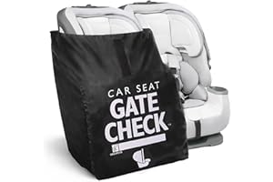 J.L. Childress Gate Check Bag for Car Seats - Travel Bag for Airplane - Includes AIRTAG Holder - Fits All Baby Car Seats, Inf