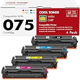 075 Toner Cartridge Set 075H for Canon 075 MF663Cdw MF665Cdw LBP646Cdw | Compatible for Canon Color ImageCLASS MF663Cdw MF665Cdw LBP646Cdw MF662CDW MF660c LBP647Cdw LBP640c Printer Ink High Capacity