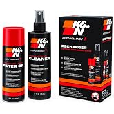 K&amp;N Air Filter Cleaning Kit: Aerosol Filter Cleaner and Oil Kit; Restores Engine Air Filter Performance; Service Kit-99-5000, Multi