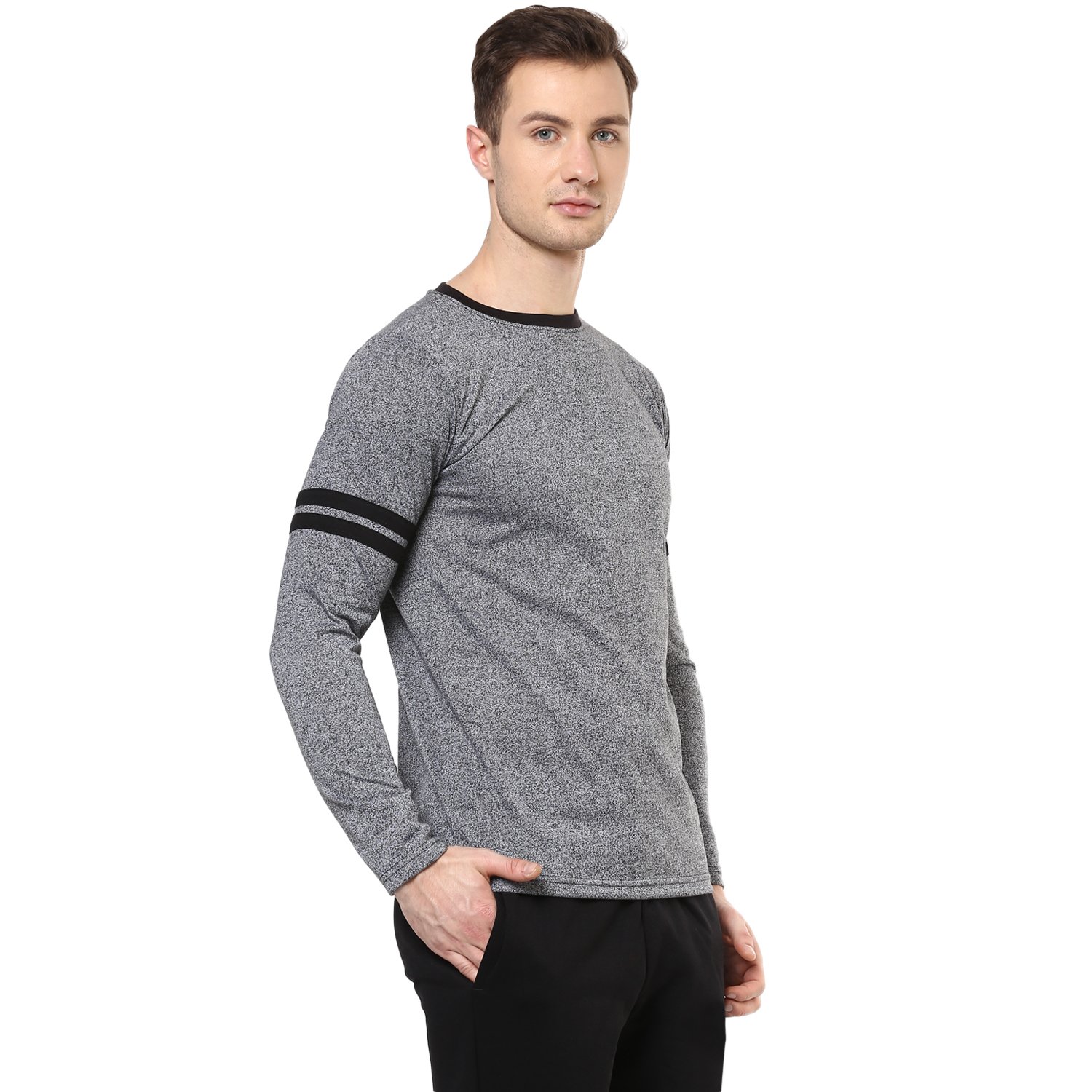 veirdo men's cotton round neck t-shirt
