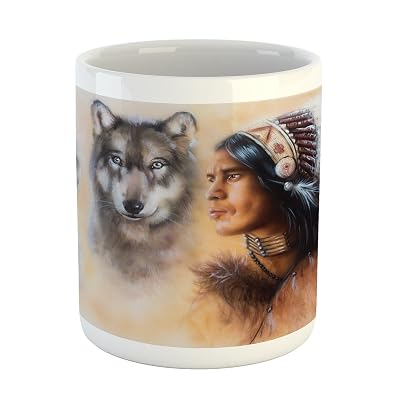 Ambesonne Colorful Mug, Blur Mystic Painting of Liberia | Ubuy
