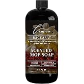 Lapew Baccarat Scented Mop Soap - Luxury Floor Cleaner Concentrate for Mopping Tile, Laminate, Vinyl &amp; Hardwood | Streak-Free, Low-Foam | 36 oz