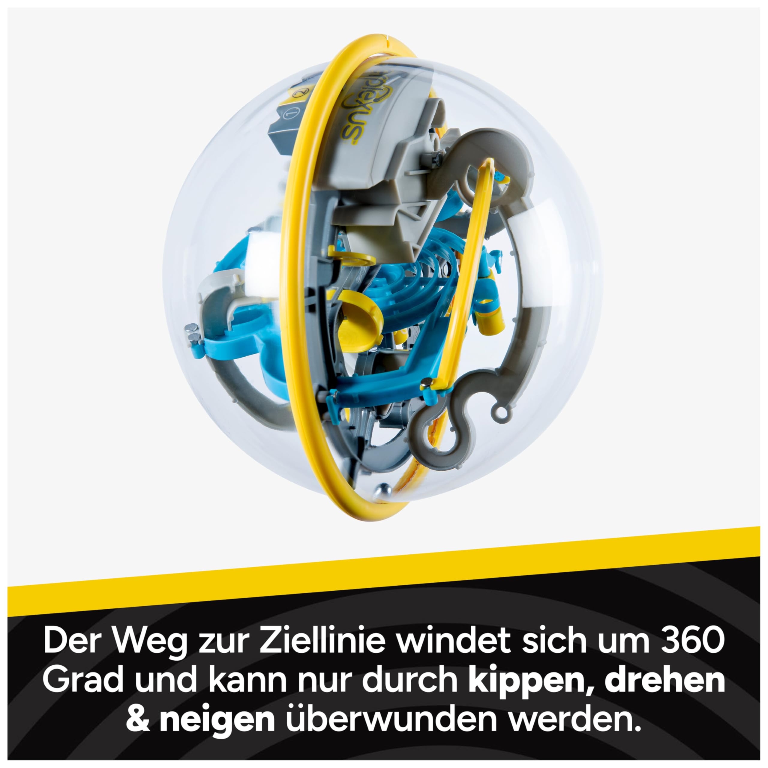 Spin Master Games - Perplexus Beast 3D-Kugellabyrinth mit 100 Hindernissen, Geduldsspiel für Kinder ab 9 Jahren und Erwachsene 3