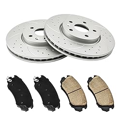 295.6mm Front Brake Pads and Rotors Kit Compatible