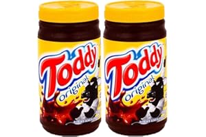 SATTIE Toddy Chocolate Drink Mix Original - 14.1 FL.Oz | Achocolatado Em Pó Toddy Original - 400g - (PACK OF 02) by PepsiCo