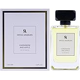 Swiss Arabian Cardamom and Apple - Arabian Perfume for Men - Long-Lasting Cologne for Men - Eau de Parfum - Oriental, Spicy Fragrances - 3.4 oz