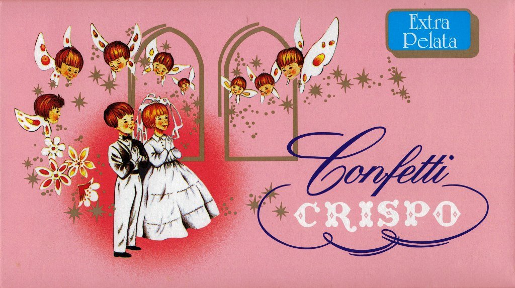 SENZA MARCA Confetti Almond Pink Extra Pelata Crispus 1000 g