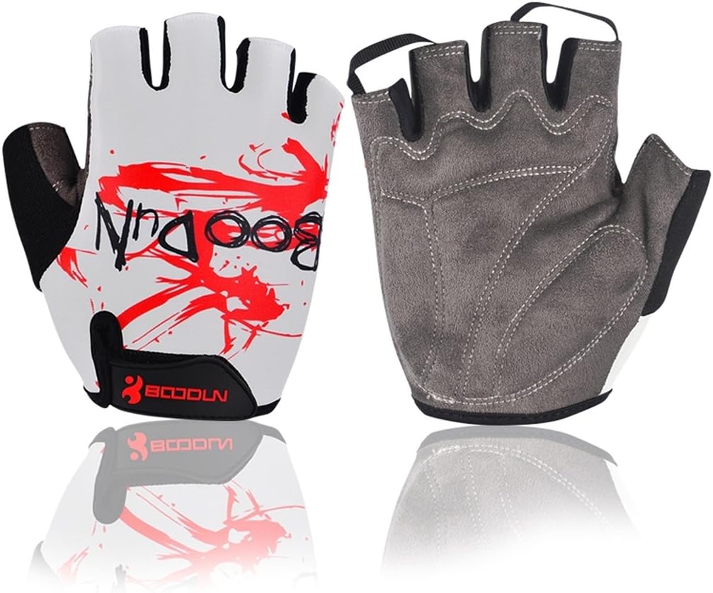 Kungken Practical Professional Cycling MTB Bike Riding Half Finger Glove