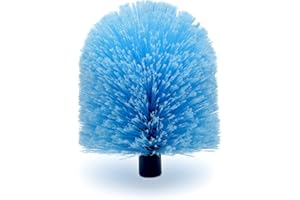 EVERSPROUT Twist-On Cobweb Duster (Soft Bristles) | Indoor & Outdoor use Brush Attachment | Fits Standard 3/4 inch Threaded Poles | Brush Only (Pole Sold Separately) | Spider Cobweb Duster Head
