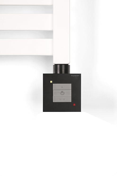 Heizstab Heizpatrone mit Steuerung für Badheizkörper KTX 1 Schwarz (1000 Watt)