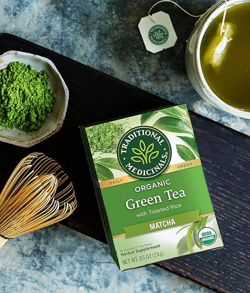 GREEN TEA (GREEN TEA MATCHA, 16 COUNT (PACK OF 6) 96 TEA BAGS TOTAL