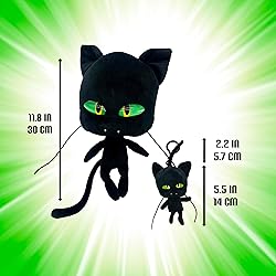 Miraculous Ladybug - Kwami Plush Kit, Mon