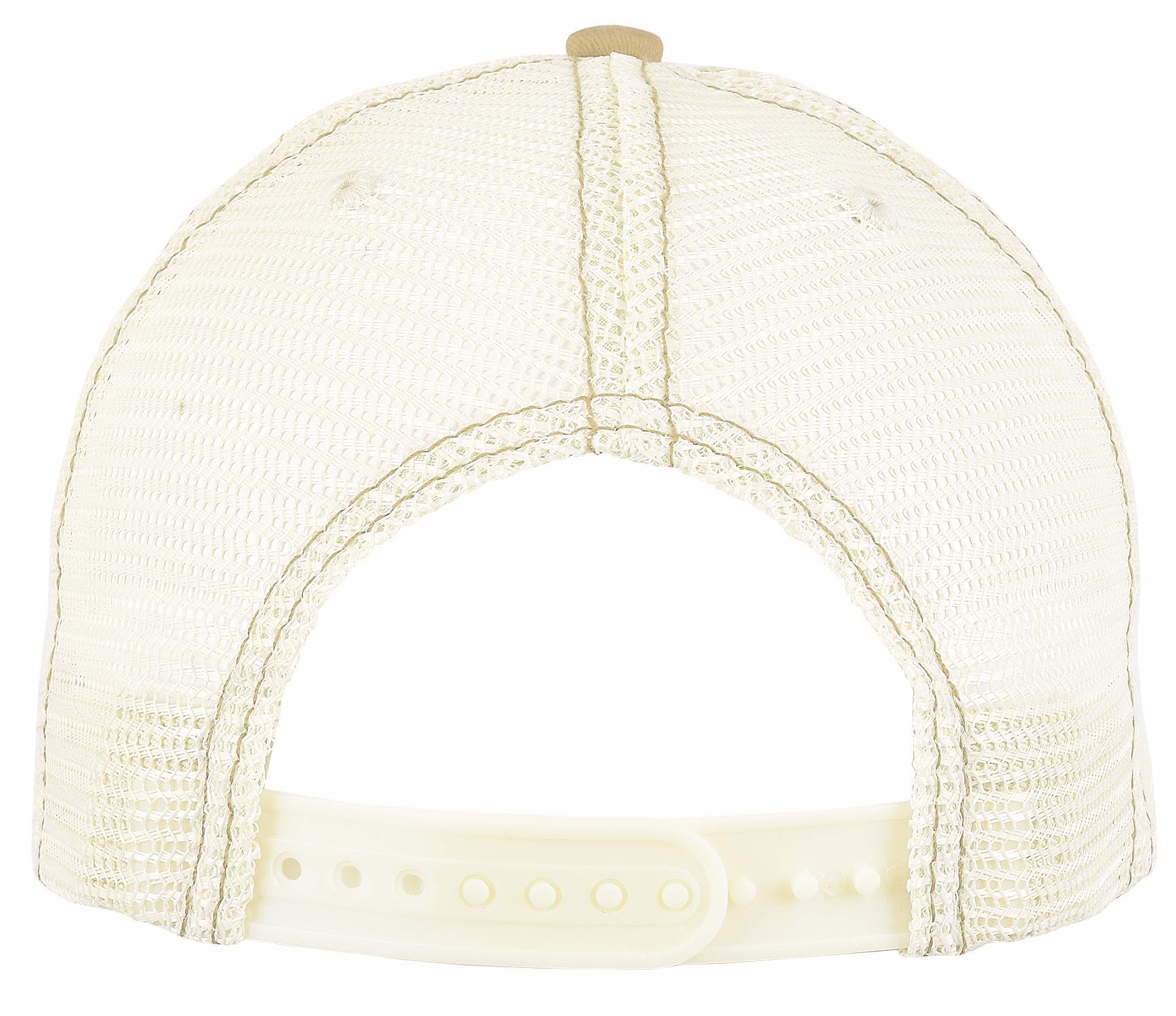 KC Caps Unisex Two Tone Baseball Cap Classic Low Profile Hat Basic Style Mesh Retro Cap