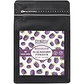 NAT FLAV Freeze Dried Blackberry Powder – 100% Natural, No Added Sugar, No Additives | 7oz | Vibrant Superfood for Smoothies, Baking & Natural Coloring