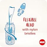 NUK 2 in 1 Flexible Bottle Brush Baby Bottle and Teat Brush view 3