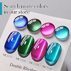 Double Rhythm Jelly Glass Cat Eye Gel Polish with