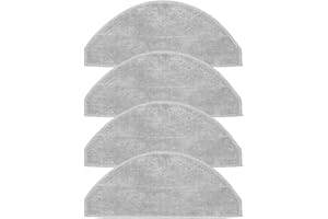 Lawnoval Replacement Mop Cloth for Narwal for Freo S, Washable Reusable Microfiber Floor Cleaning Pad, 4 Pack / 10 Pack