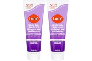 Lume Whole Body Deodorant - Invisible Cream Tube - 72 Hour Odor Control - Aluminum Free, Baking Soda Free, Skin Safe - 85 Gra
