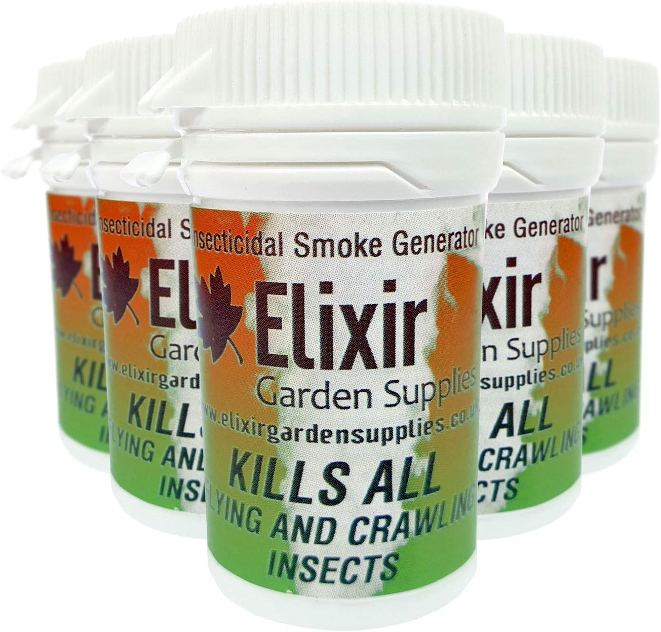 Elixir Gardens 6 x Flea Bomb Foggers Pet Dog Cat Fleas Smoke Bomb Flea House Room Fumers