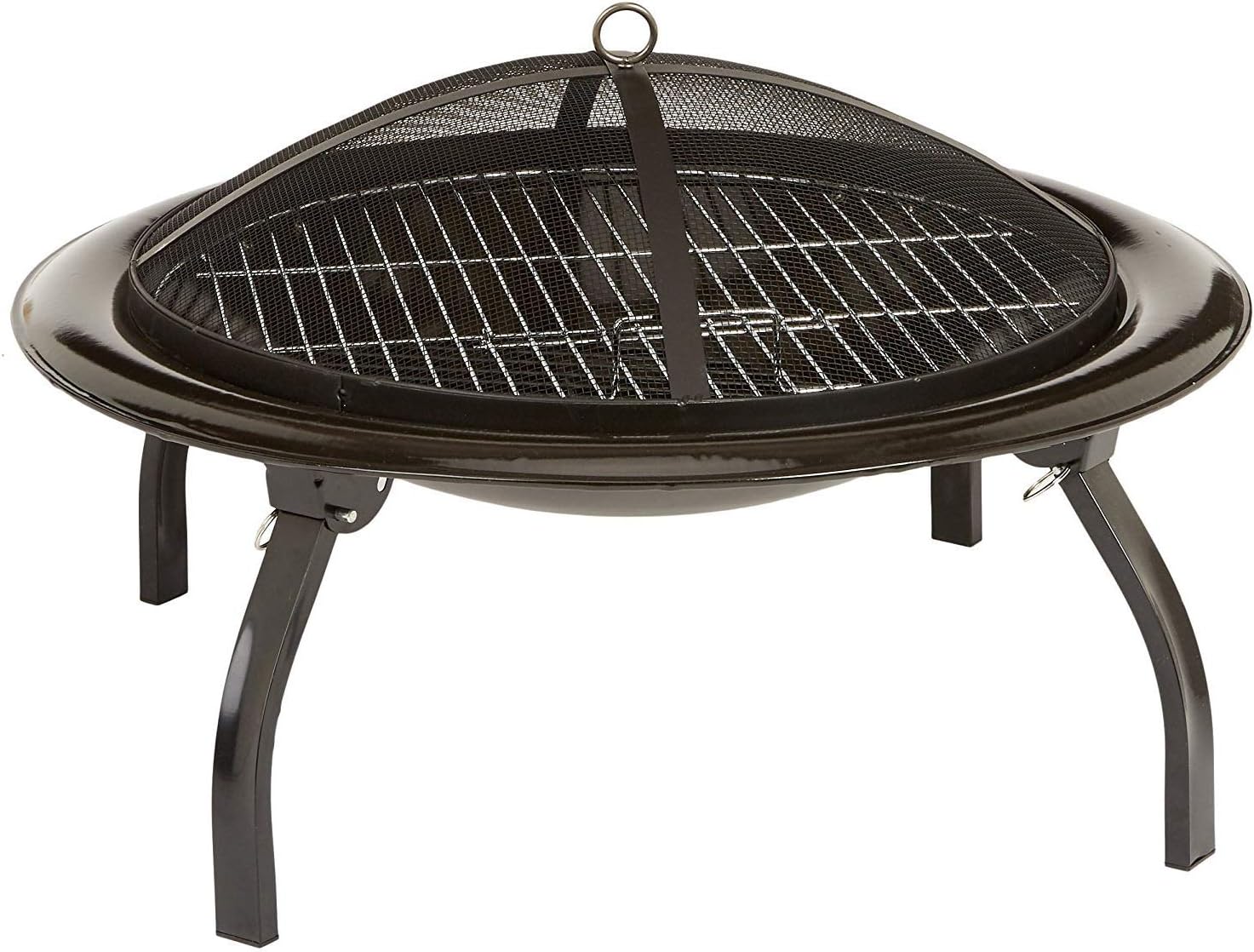 Amazon Com Jnwd Portable Fire Pit Outdoor Foldable Collapsible