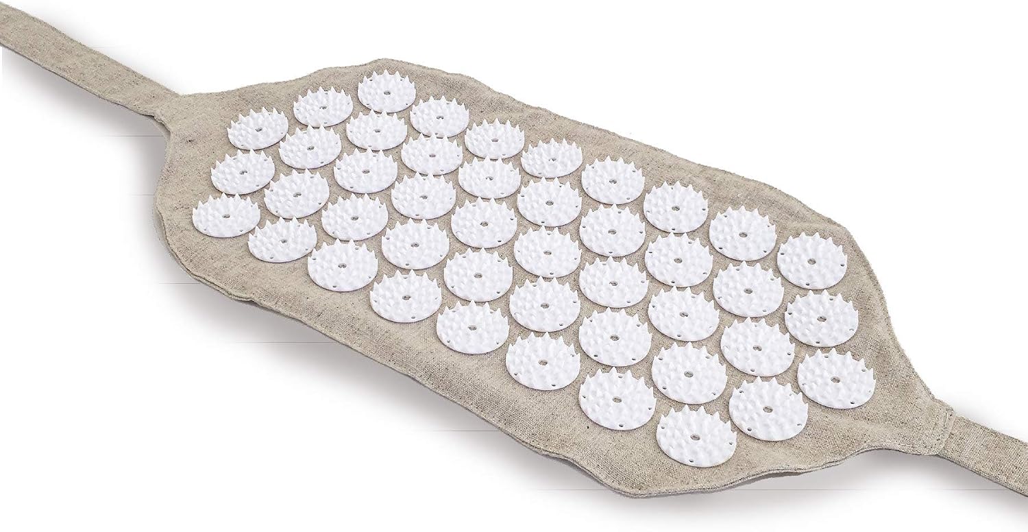 BED OF NAILS ECO Acupressure Mat Cushion Pillow Strap, Made with Eco-Friendly Materials (ECO Strap)