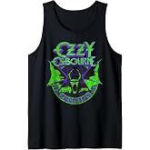 Ozzy Osbourne Bat Circle Neon V2 Tank Top